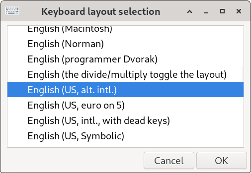 Adding English International layout in 